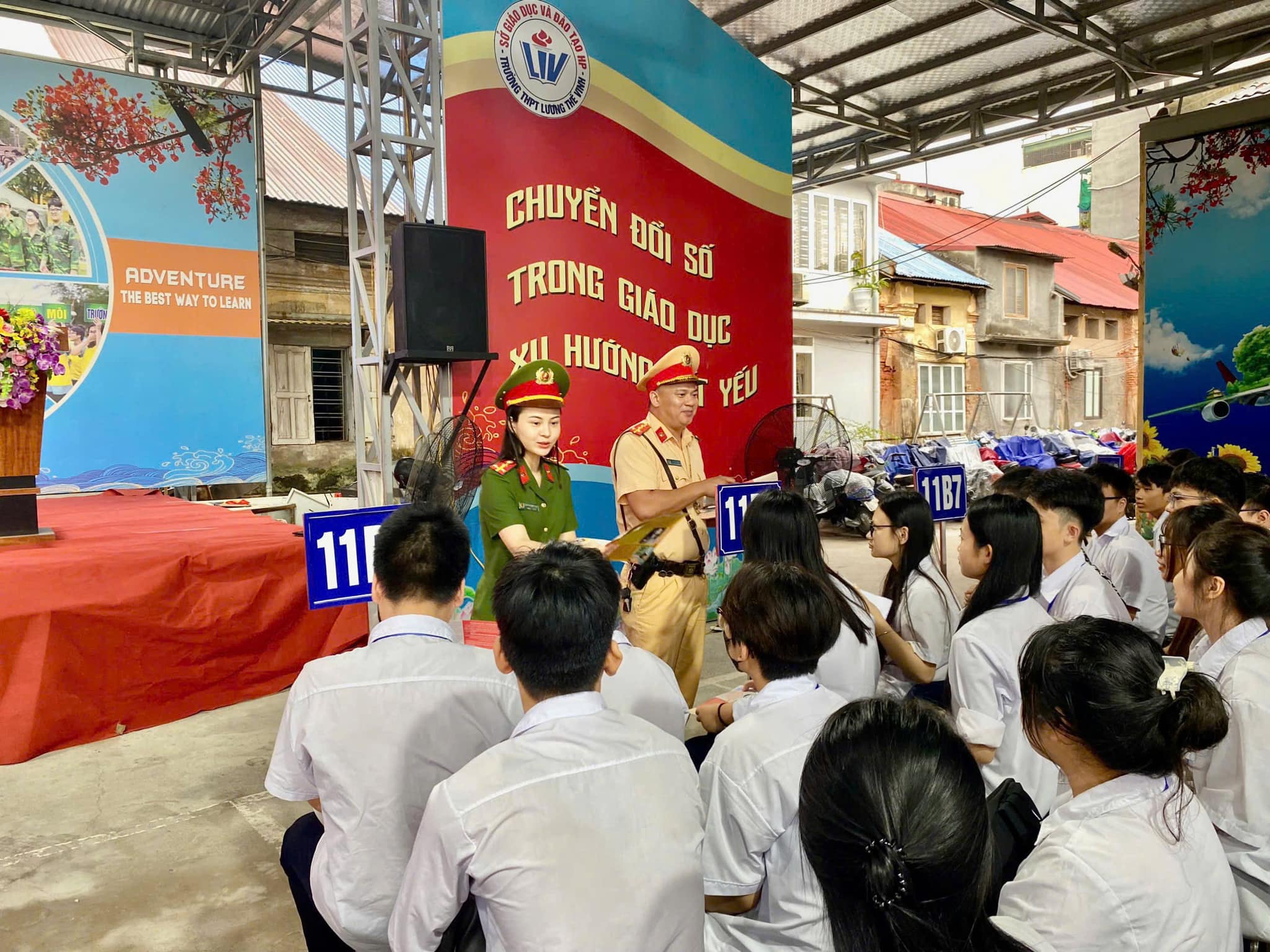 Trường Trung học phổ thông Lương Thế Vinh gửi thư cảm ơn